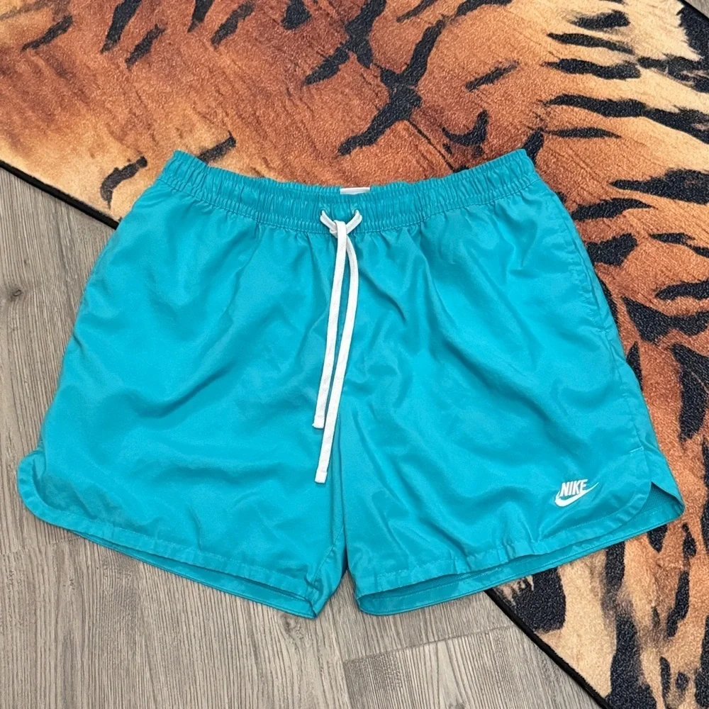 Nike Aqua Blue Swim Shorts